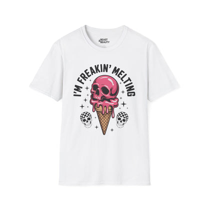 i'm freakin melting t-shirt white t-shirt uk gift gift idea