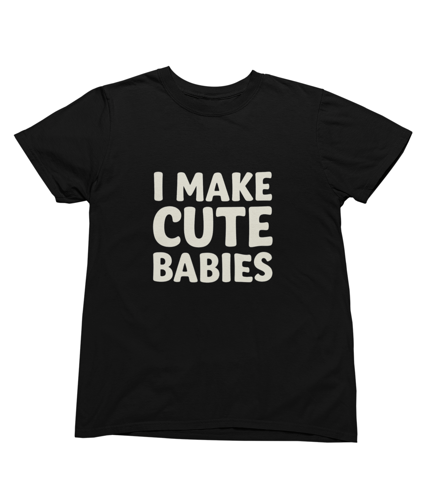 I Make Cute Babies Matching Shirt & Onsie Set – “Proof” Baby T-Shirt Gift Set gift_idea unique_gift personalised_gift