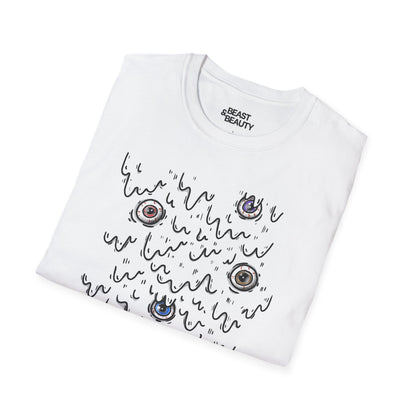 I See You Creepy Eyes Halloween T-Shirt gift_idea unique_gift personalised_gift