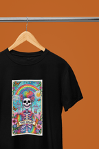 IDGAF Tarot Card Skeleton Sweatshirt & T-Shirt – Rainbow Gothic Style gift_idea unique_gift personalised_gift