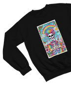 IDGAF Tarot Card Skeleton Sweatshirt & T-Shirt – Rainbow Gothic Style gift_idea unique_gift personalised_gift