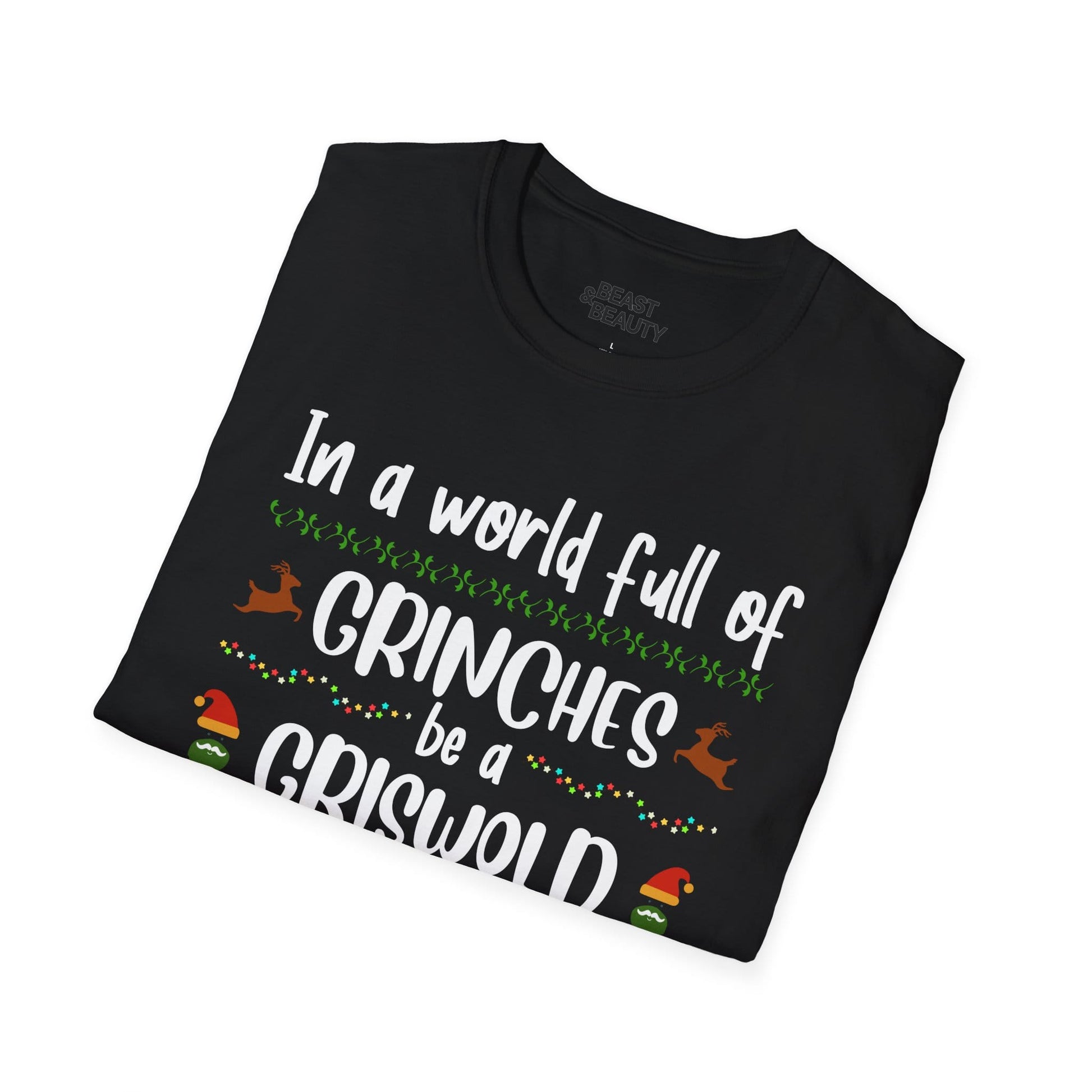 in a world full of grinches be a griswold t-shirt t-shirt uk Christmas gift idea image 6