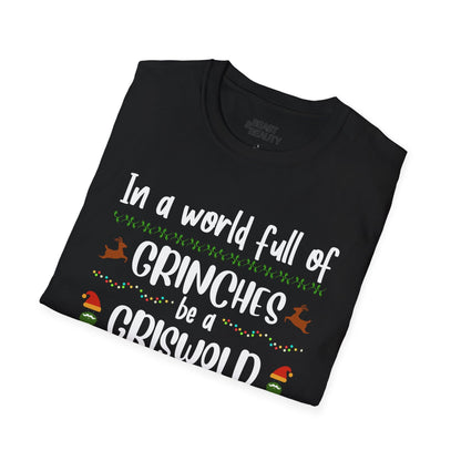 in a world full of grinches be a griswold t-shirt t-shirt uk Christmas gift idea image 6