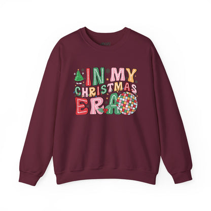 in my christmas era sweatshirt maroon sweatshirt uk Christmas gift idea