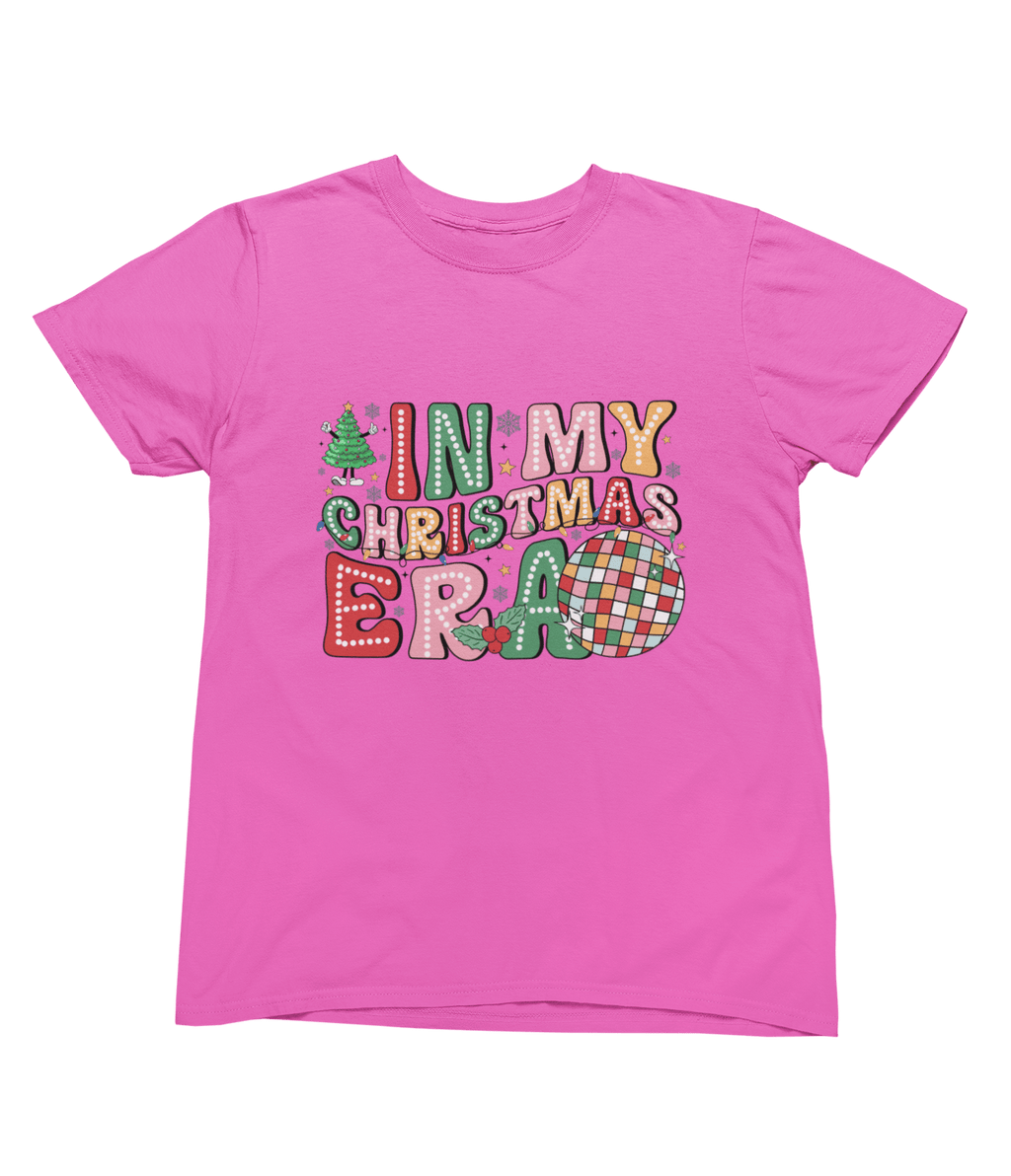 Beast and Beauty T-Shirt / 3XL (Adult) / Pink In My Christmas Era Sweatshirt – Festive Disco Holiday Jumper