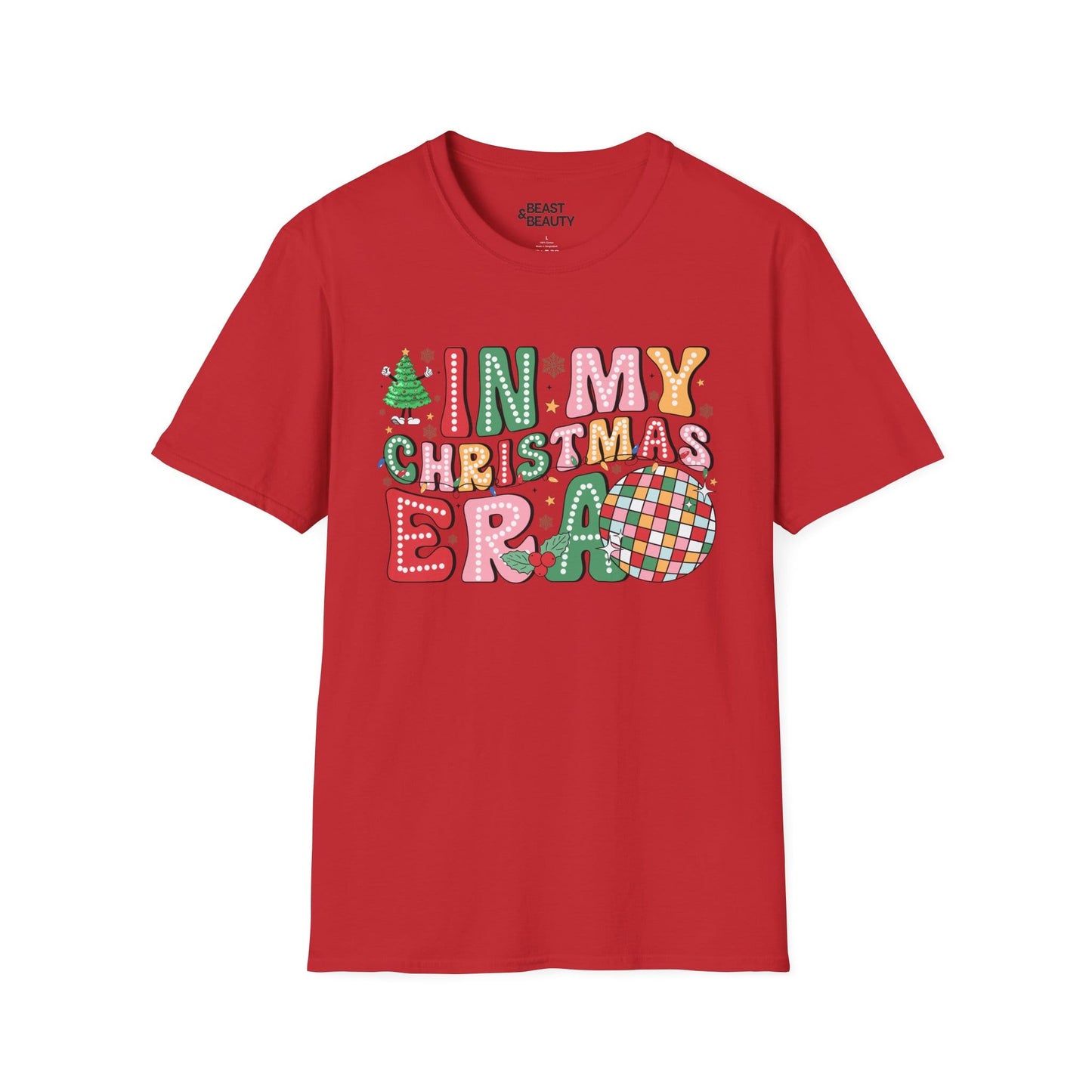 in my christmas era t-shirt red t-shirt uk Christmas gift idea