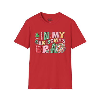 in my christmas era t-shirt red t-shirt uk Christmas gift idea