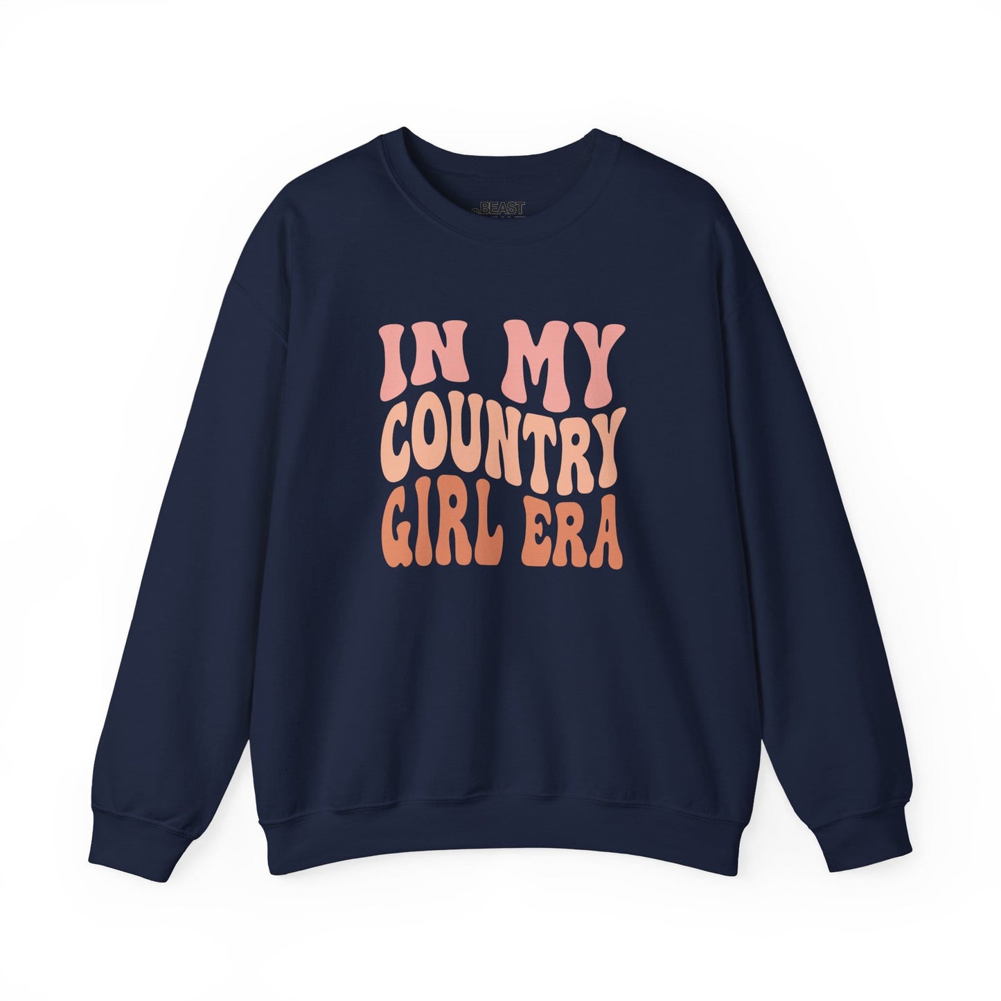in my country girl era sweatshirt navy sweatshirt uk cowgirl gift idea