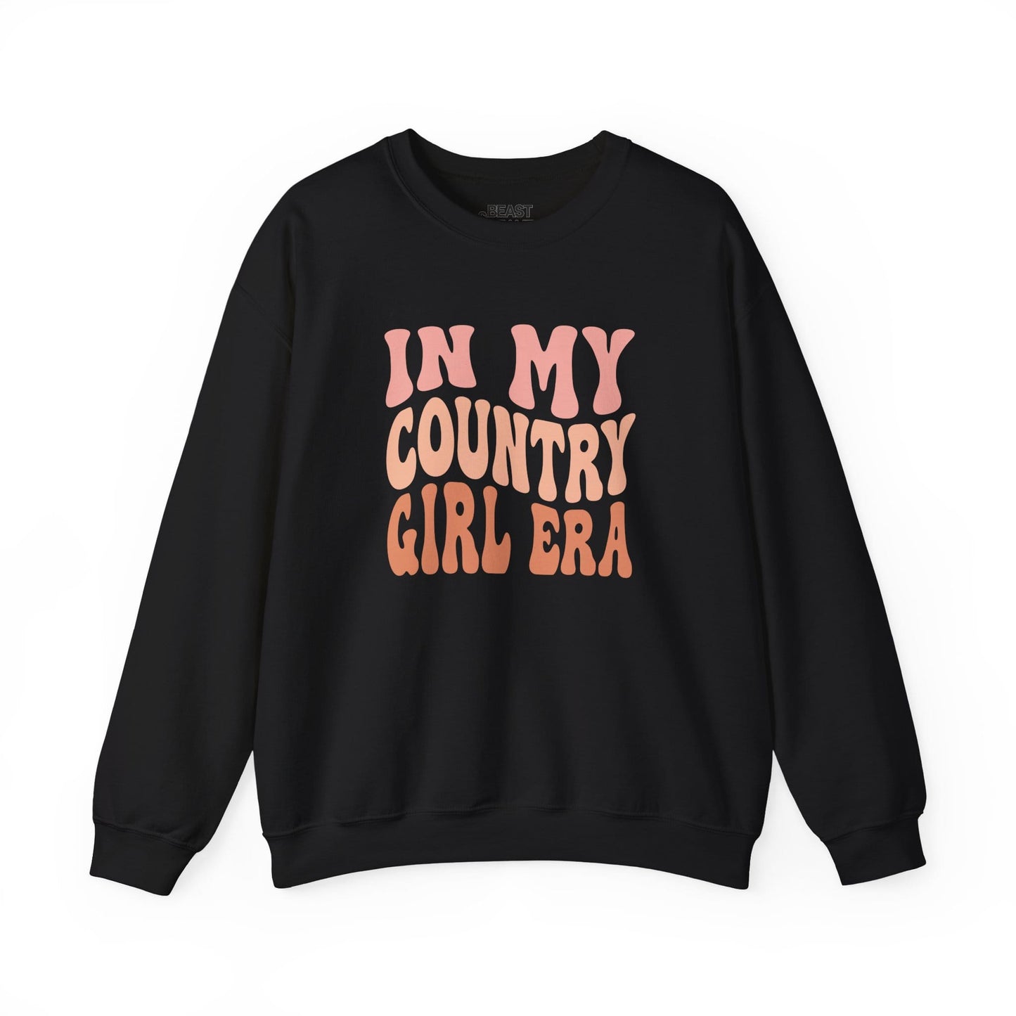 in my country girl era sweatshirt black sweatshirt uk cowgirl gift idea