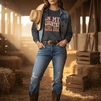 In My Country Girl Era Sweatshirt gift_idea unique_gift personalised_gift