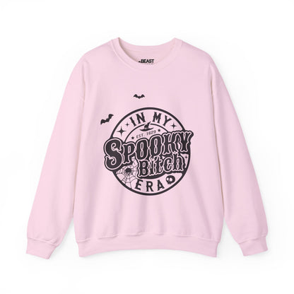 In My Spooky Bitch Era Halloween Sweatshirt Light Pink / S gift_idea unique_gift personalised_gift