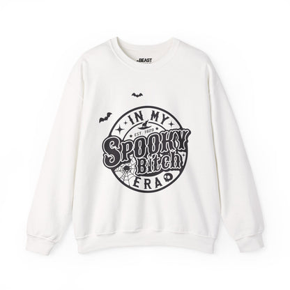 In My Spooky Bitch Era Halloween Sweatshirt White / S gift_idea unique_gift personalised_gift