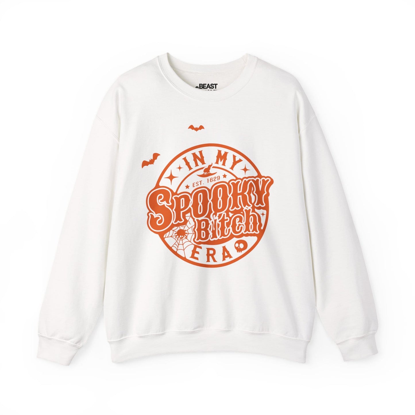 In My Spooky Bitch Era Halloween Sweatshirt White / S gift_idea unique_gift personalised_gift