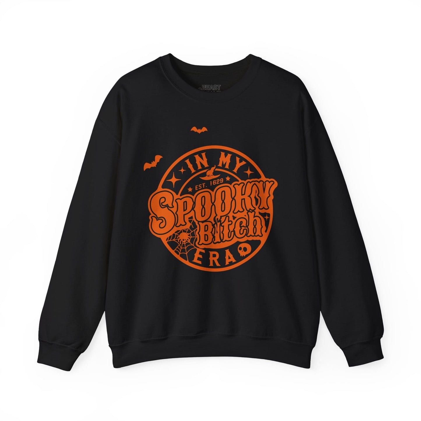 In My Spooky Bitch Era Halloween Sweatshirt Black / S gift_idea unique_gift personalised_gift