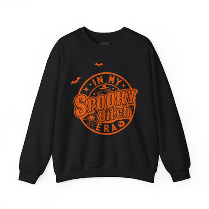 In My Spooky Bitch Era Halloween Sweatshirt Black / S gift_idea unique_gift personalised_gift