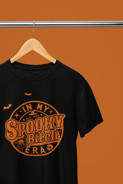 In My Spooky B*tch Era Funny Halloween T-Shirt/Sweatshirt Unisex - Beast & Beauty Clothing LTD - Halloween - Black - Small - T-Shirt