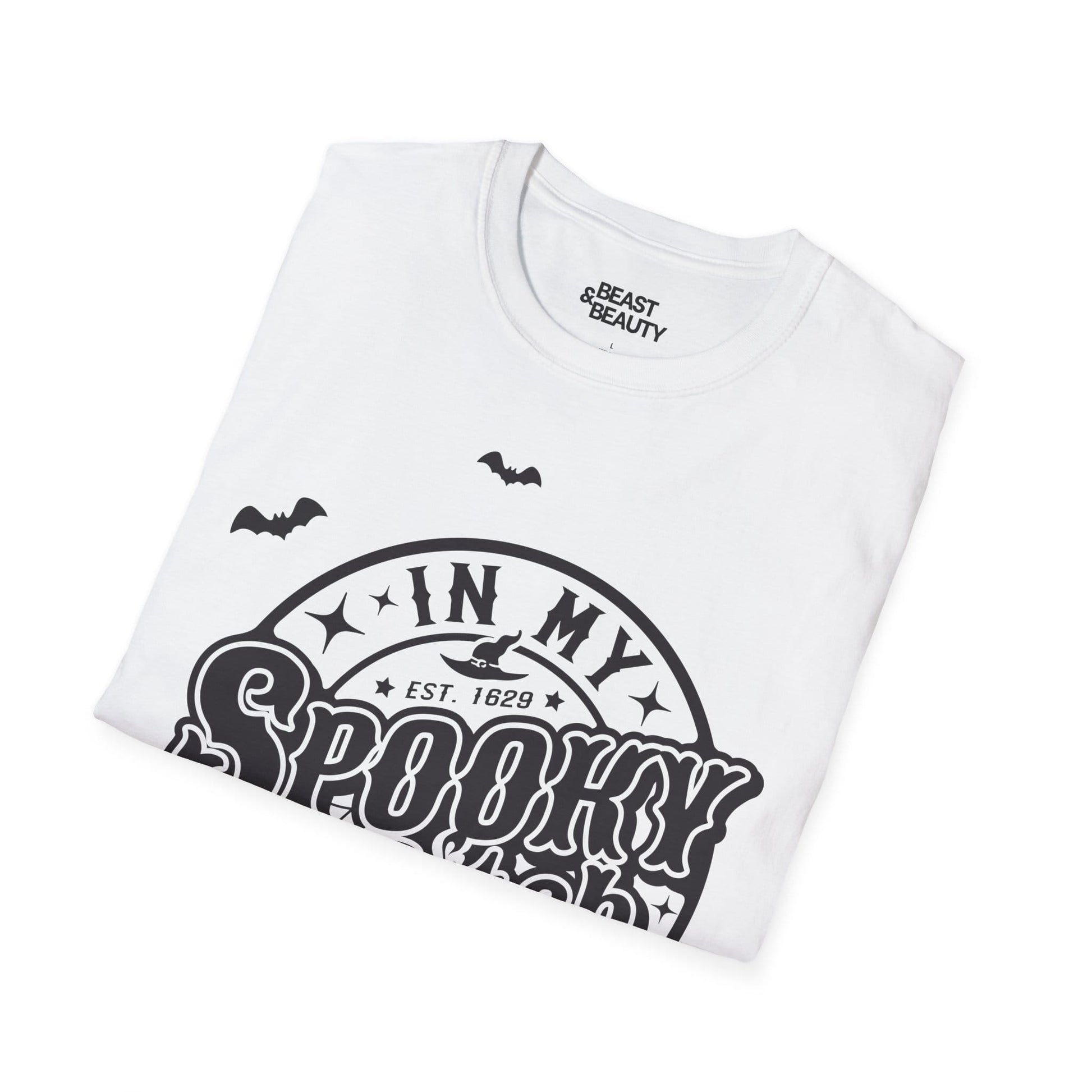In My Spooky Era Retro Halloween Graphic T-Shirt gift_idea unique_gift personalised_gift