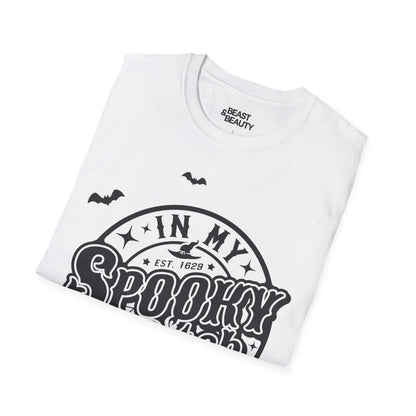In My Spooky Era Retro Halloween Graphic T-Shirt gift_idea unique_gift personalised_gift