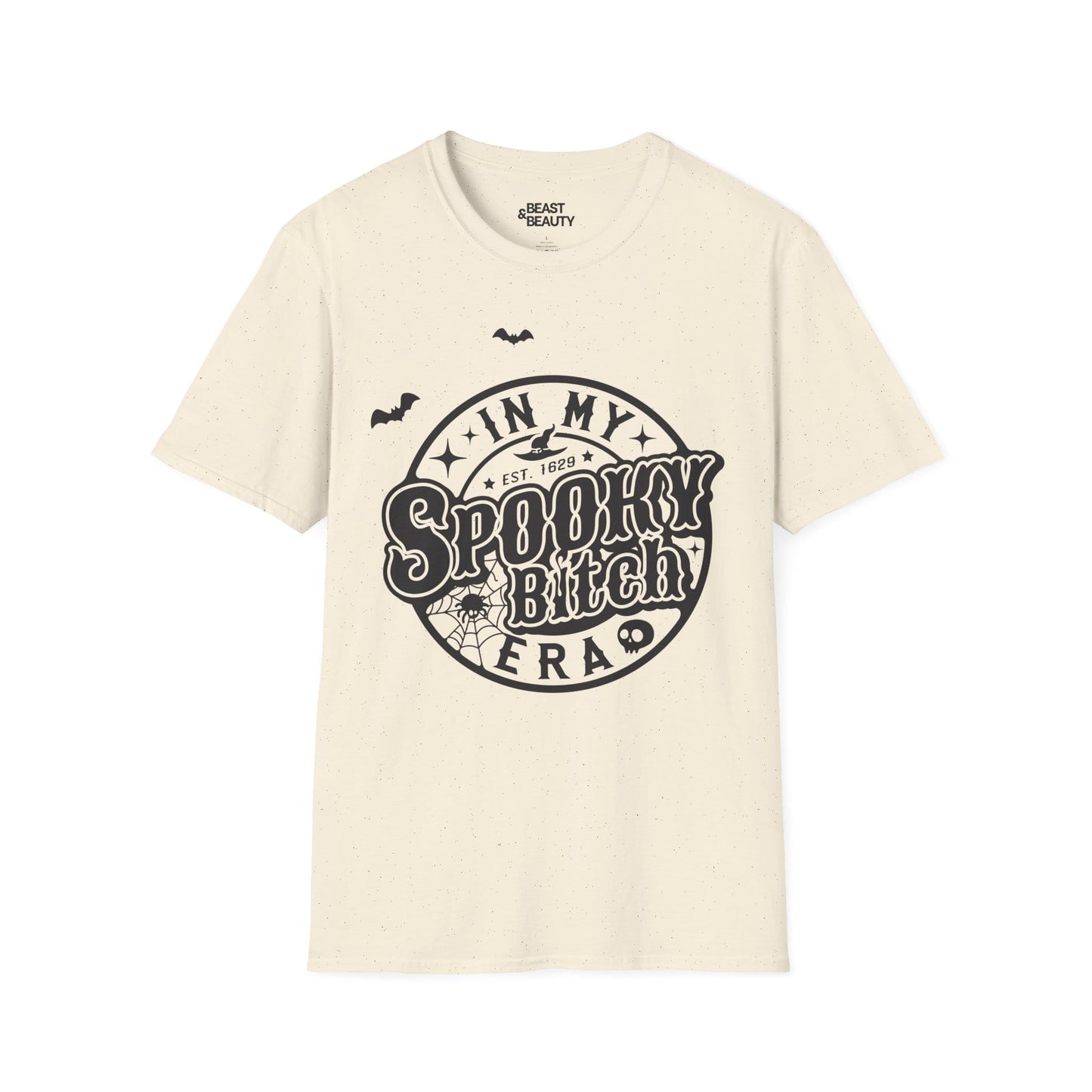 In My Spooky Era Retro Halloween Graphic T-Shirt Natural / M gift_idea unique_gift personalised_gift