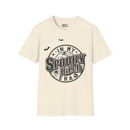 In My Spooky Era Retro Halloween Graphic T-Shirt Natural / M gift_idea unique_gift personalised_gift