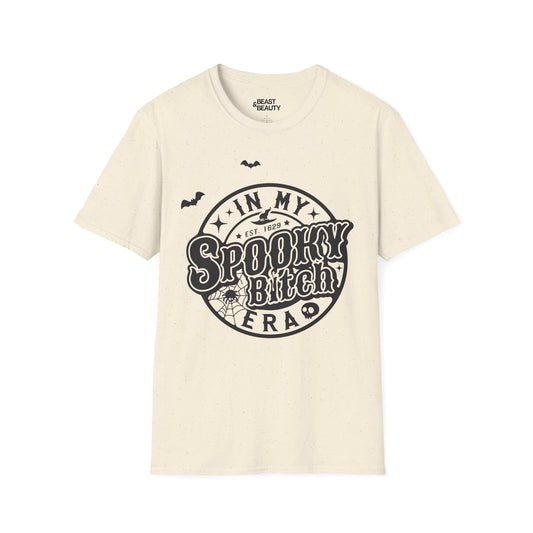 In My Spooky Era Retro Halloween Graphic T-Shirt Natural / M gift_idea unique_gift personalised_gift