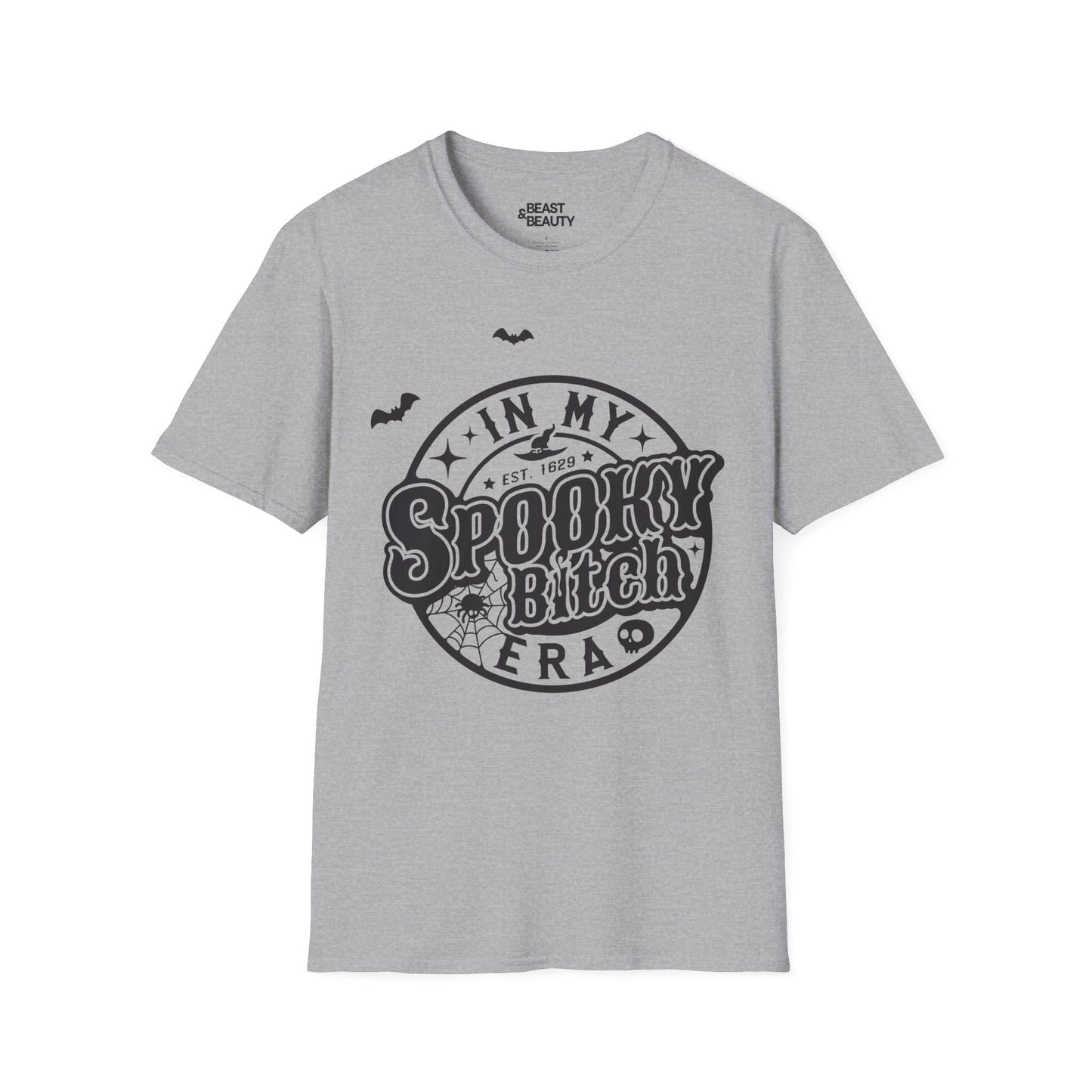 In My Spooky Era Retro Halloween Graphic T-Shirt Sport Grey / S gift_idea unique_gift personalised_gift