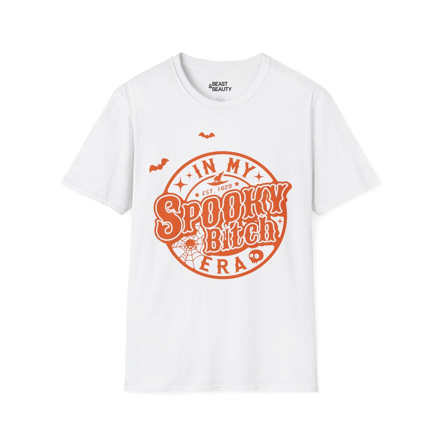 In My Spooky Witch Era Halloween Graphic T-Shirt White / S gift_idea unique_gift personalised_gift