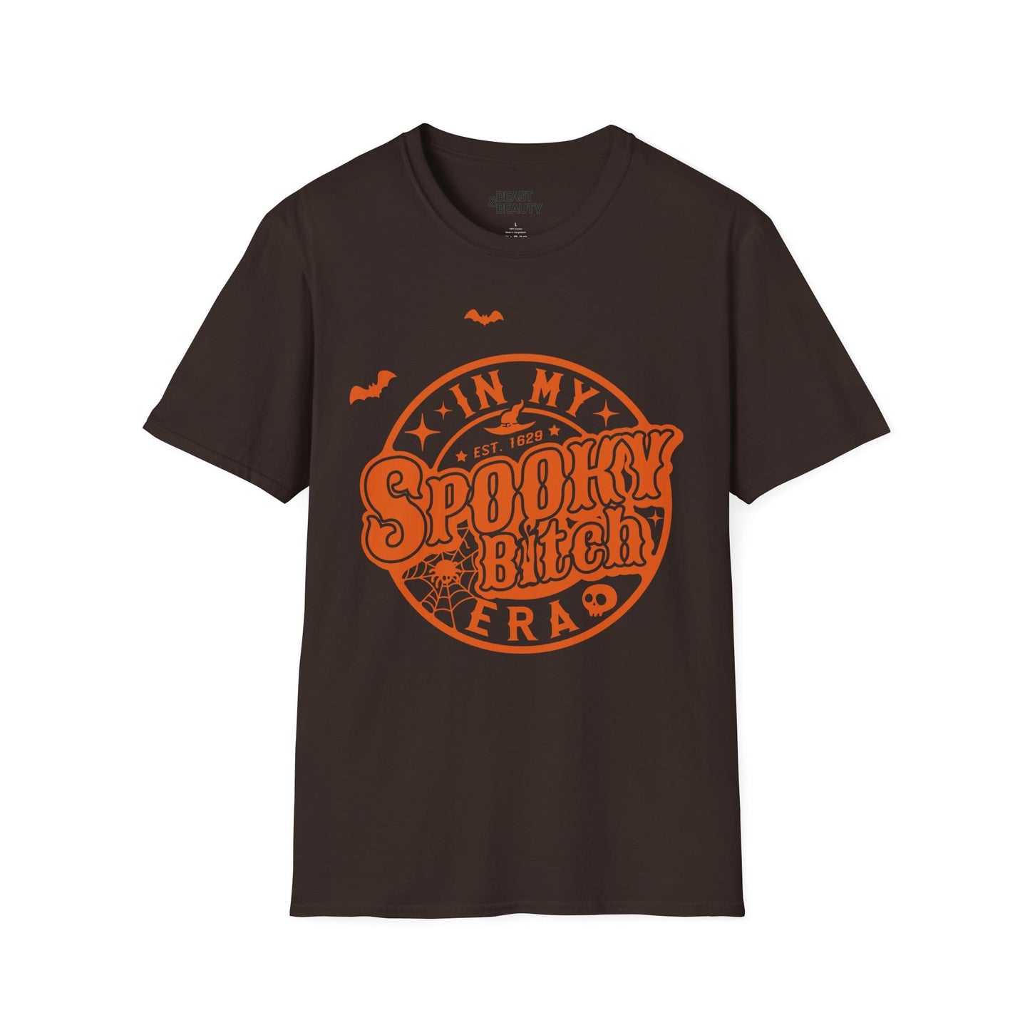 In My Spooky Witch Era Halloween Graphic T-Shirt Dark Chocolate / S gift_idea unique_gift personalised_gift