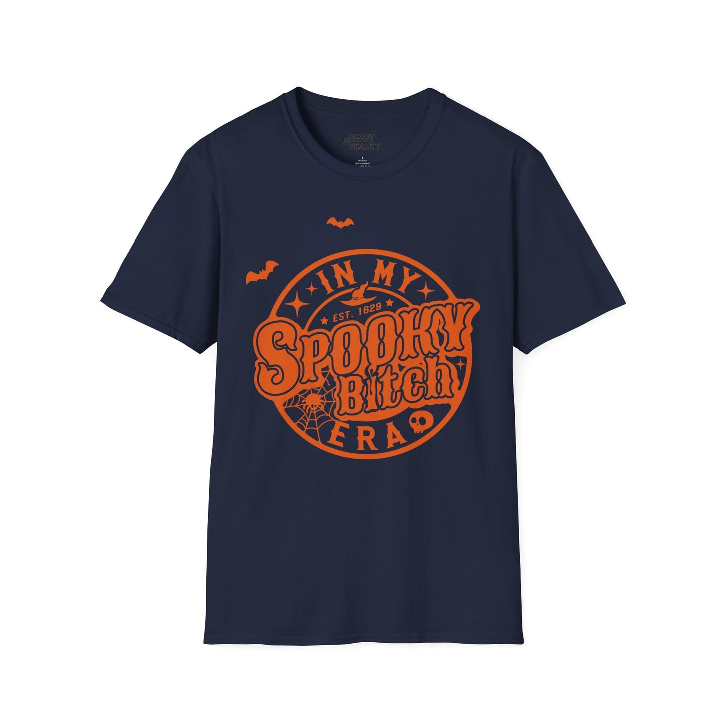 In My Spooky Witch Era Halloween Graphic T-Shirt Navy / S gift_idea unique_gift personalised_gift
