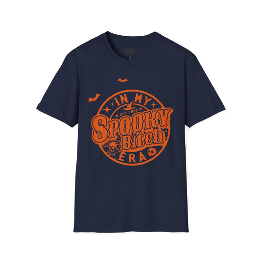 In My Spooky Witch Era Halloween Graphic T-Shirt Navy / S gift_idea unique_gift personalised_gift