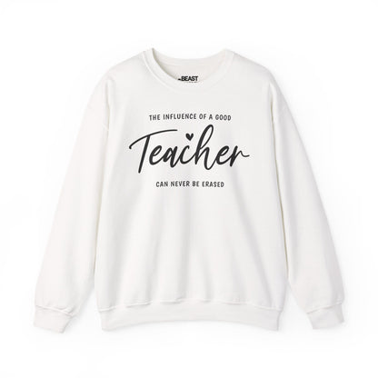 Inspirational Teacher Sweatshirt – Teacher Appreciation Crewneck White / S gift_idea unique_gift personalised_gift
