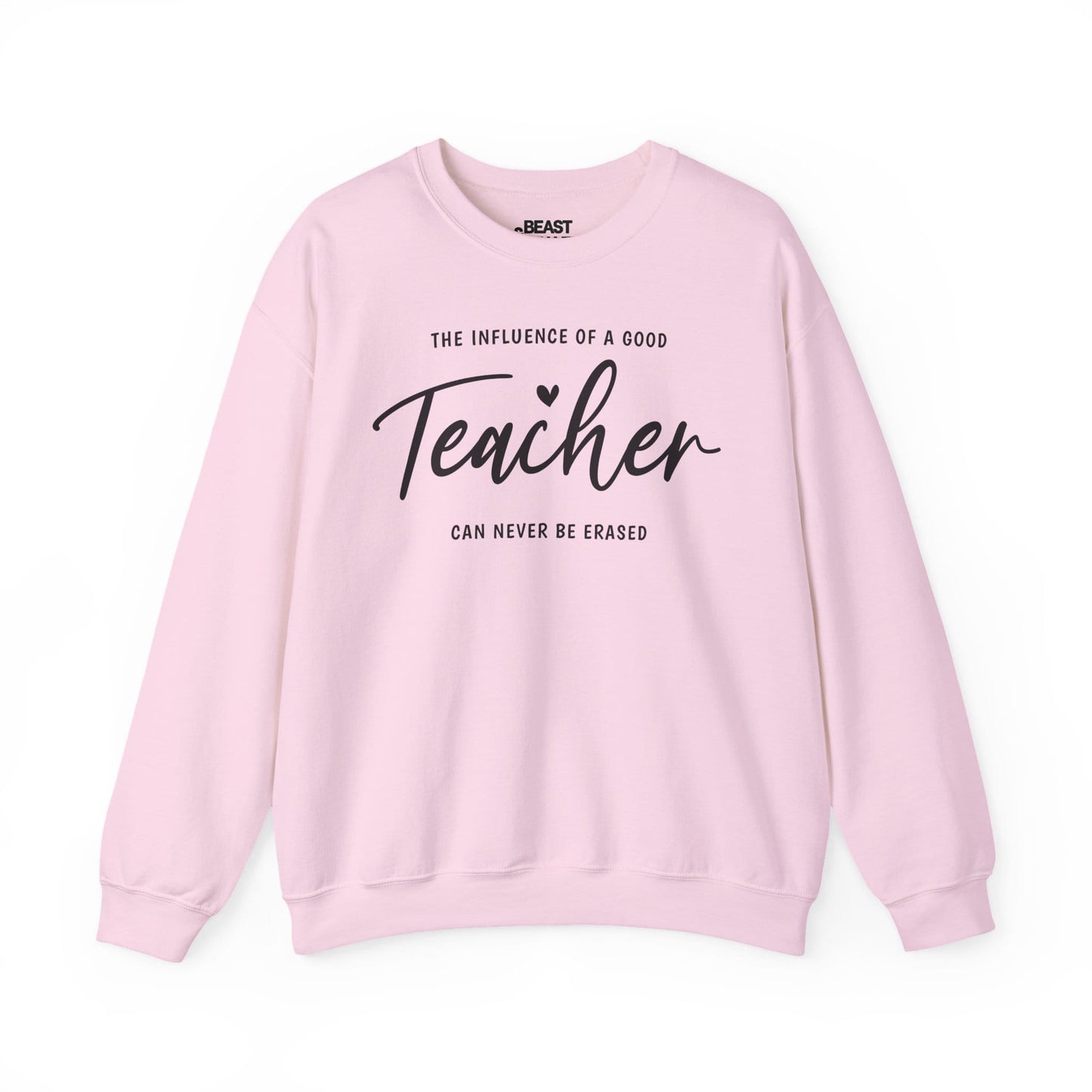 Inspirational Teacher Sweatshirt – Teacher Appreciation Crewneck Light Pink / S gift_idea unique_gift personalised_gift