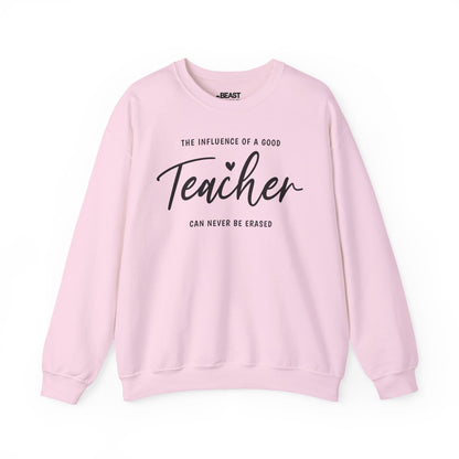 Inspirational Teacher Sweatshirt – Teacher Appreciation Crewneck Light Pink / S gift_idea unique_gift personalised_gift