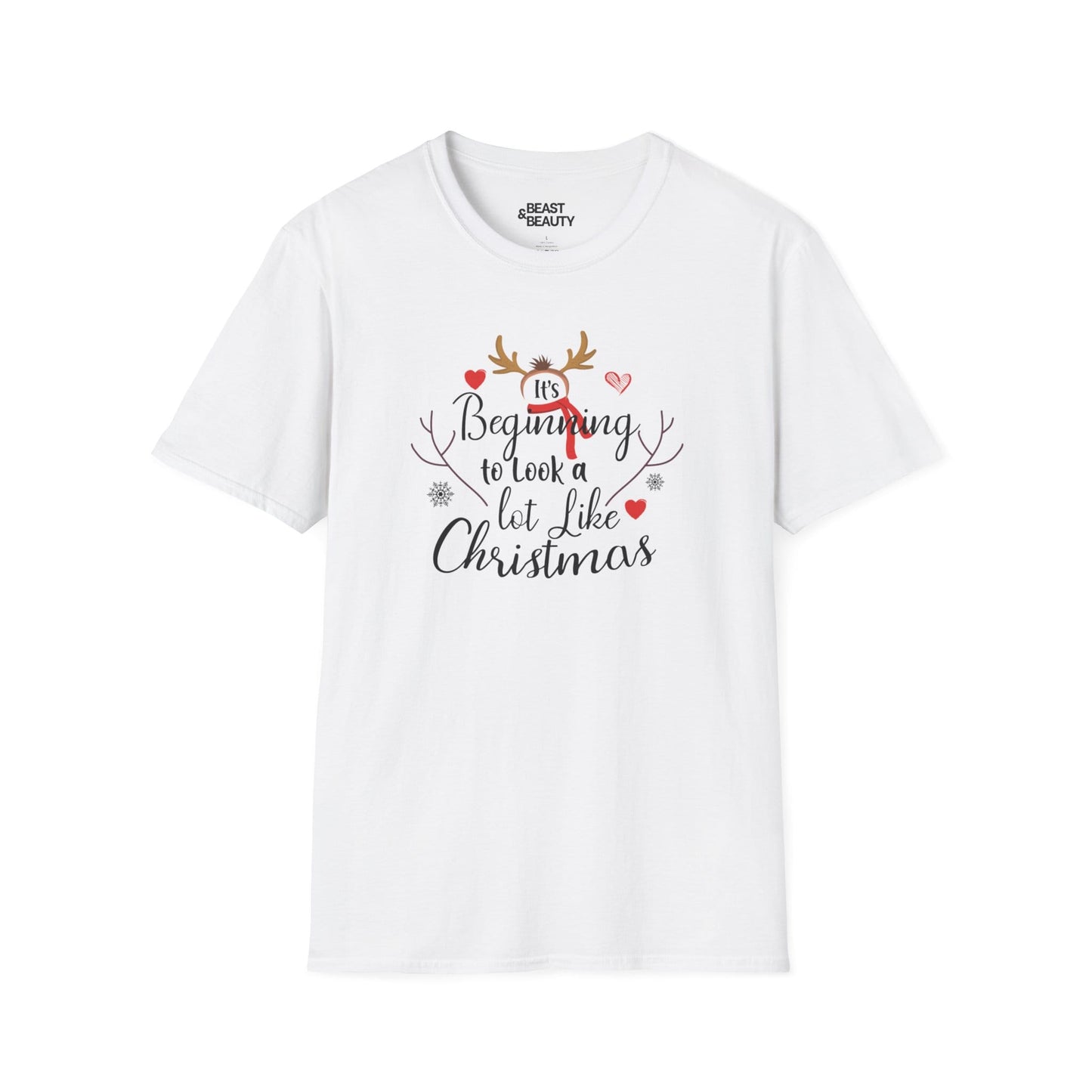 it s beginning to look a lot like christmas t-shirt white t-shirt uk Christmas gift idea