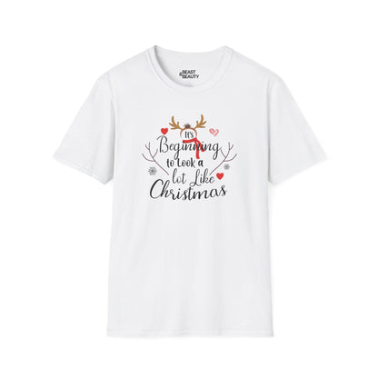 it s beginning to look a lot like christmas t-shirt white t-shirt uk Christmas gift idea
