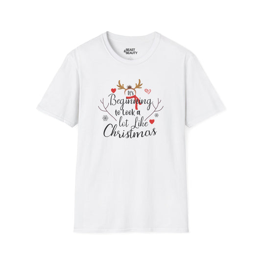 it s beginning to look a lot like christmas t-shirt white t-shirt uk Christmas gift idea