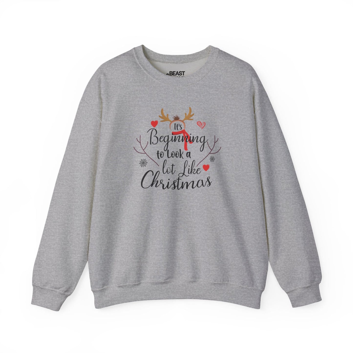 it s beginning to look like christmas sweatshirt sport grey sweatshirt uk Christmas gift idea