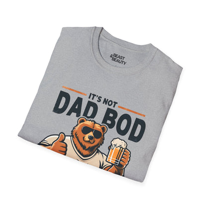 it s not dad bod it s a father figure t-shirt t-shirt uk Father's Day gift idea image 6