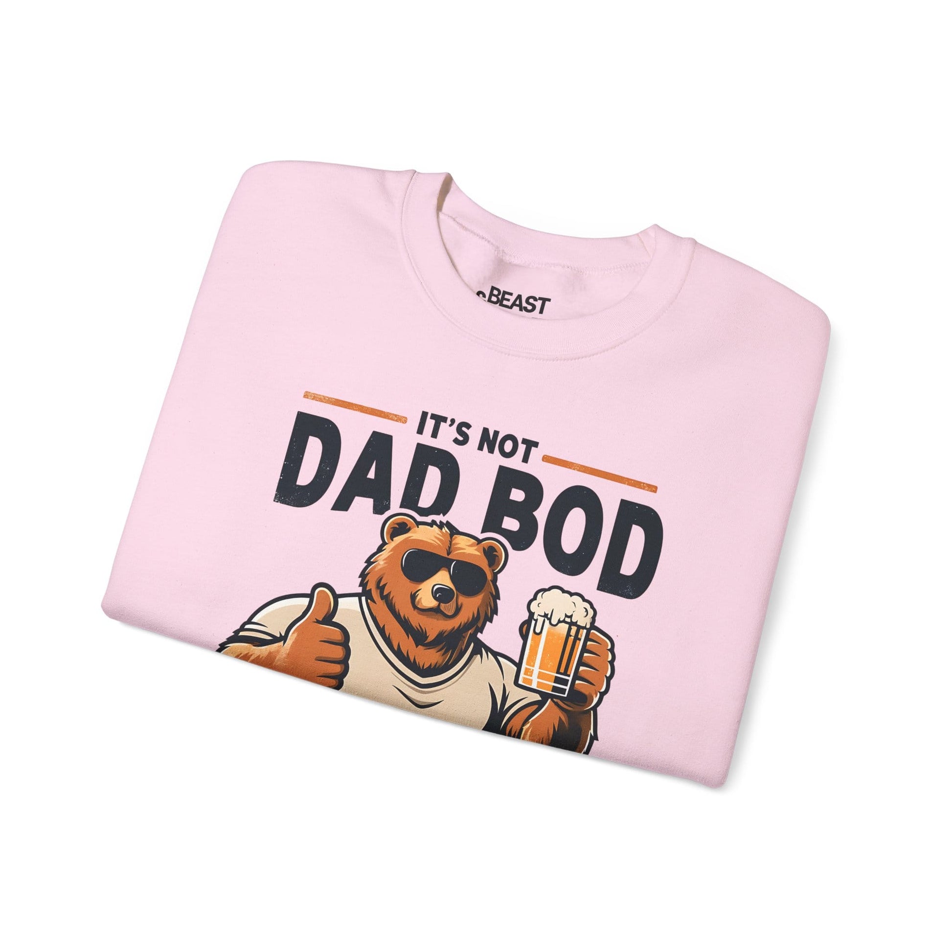 it s not dad bod it s a father figure sweatshirt sweatshirt uk Father's Day gift idea image 6