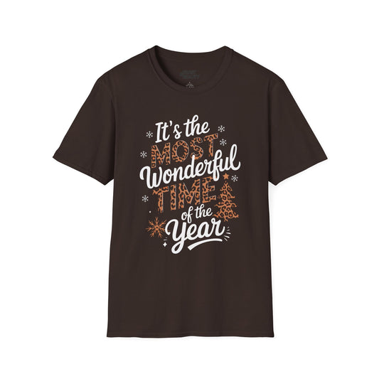 it s the most wonderful time of the year christmas t-shirt dark chocolate t-shirt uk Christmas gift idea