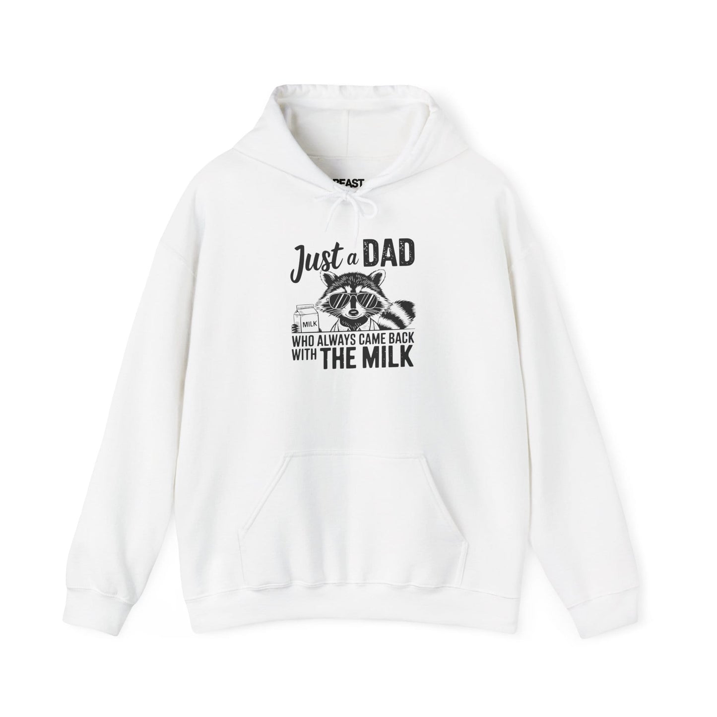 just a dad who came back with the milk hoodie funny dad gift sizes s-5xl hoodie uk Christmas gift idea