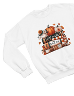 Just a Girl Who Loves Fall Sweatshirt | Cozy Autumn Jumper Sweatshirt / S (Adult) / White gift_idea unique_gift personalised_gift