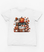 Just a Girl Who Loves Fall Sweatshirt | Cozy Autumn Jumper T-Shirt / S (Adult) / White gift_idea unique_gift personalised_gift