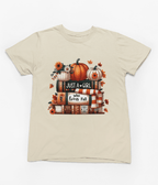 Just a Girl Who Loves Fall Sweatshirt | Cozy Autumn Jumper T-Shirt / S (Adult) / Beige gift_idea unique_gift personalised_gift
