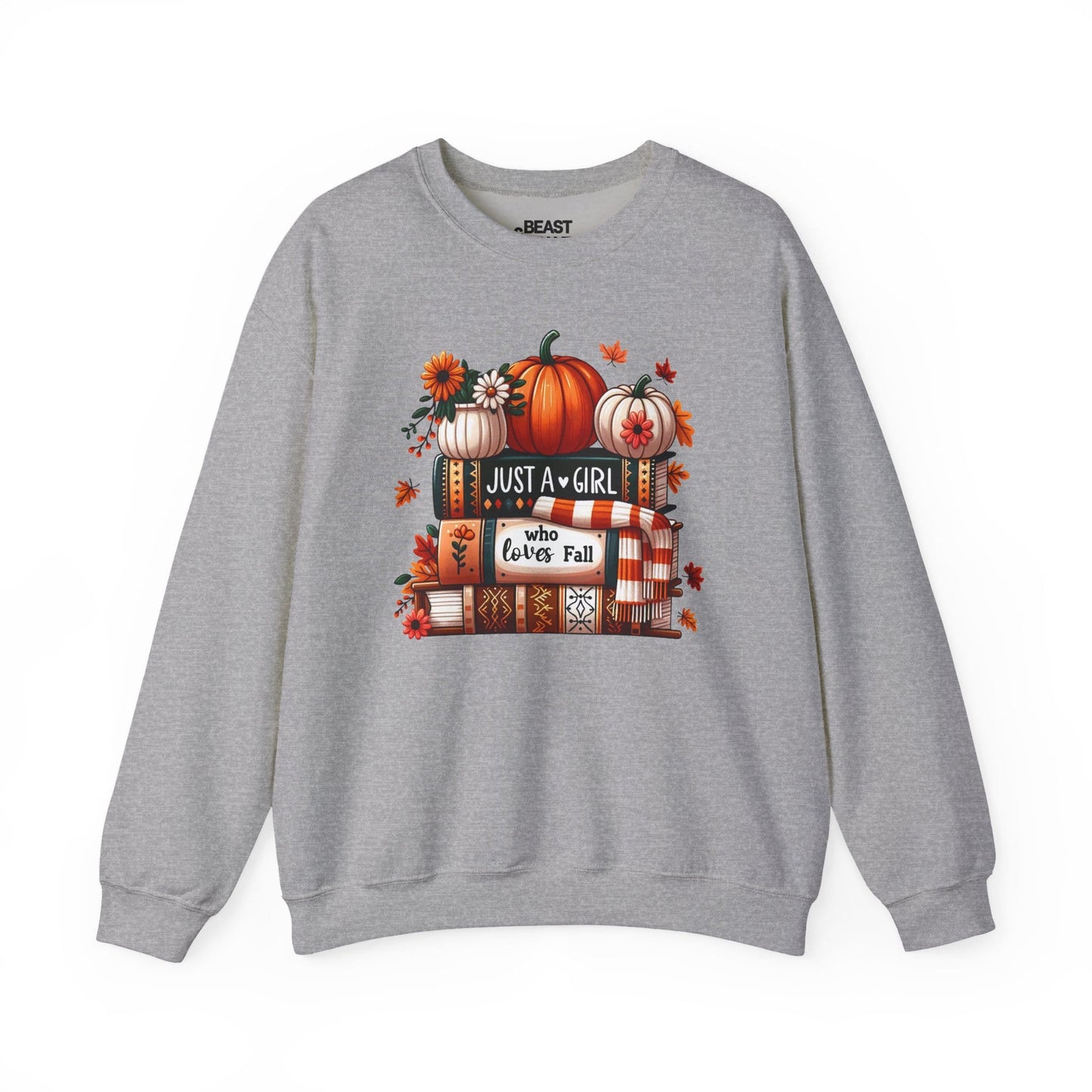 just a girl who loves fall sweatshirt women sport grey sweatshirt uk gift gift idea