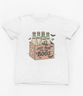 Just Here for the Boos Sweatshirt | Funny Halloween Drinking Jumper T-Shirt / S (Adult) gift_idea unique_gift personalised_gift