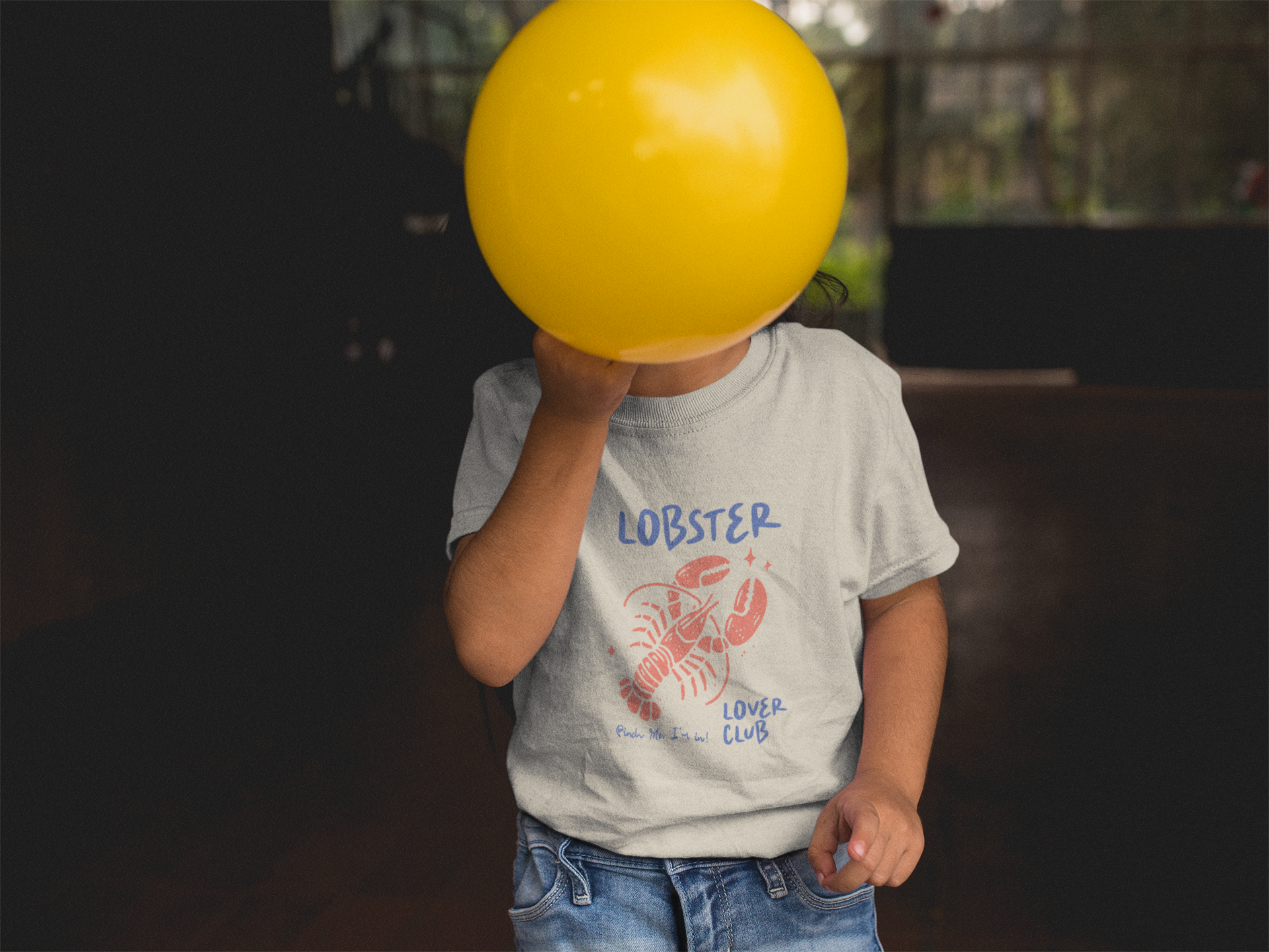 Kids Lobster Lover Club T-Shirt | Cute Summer Graphic Tee