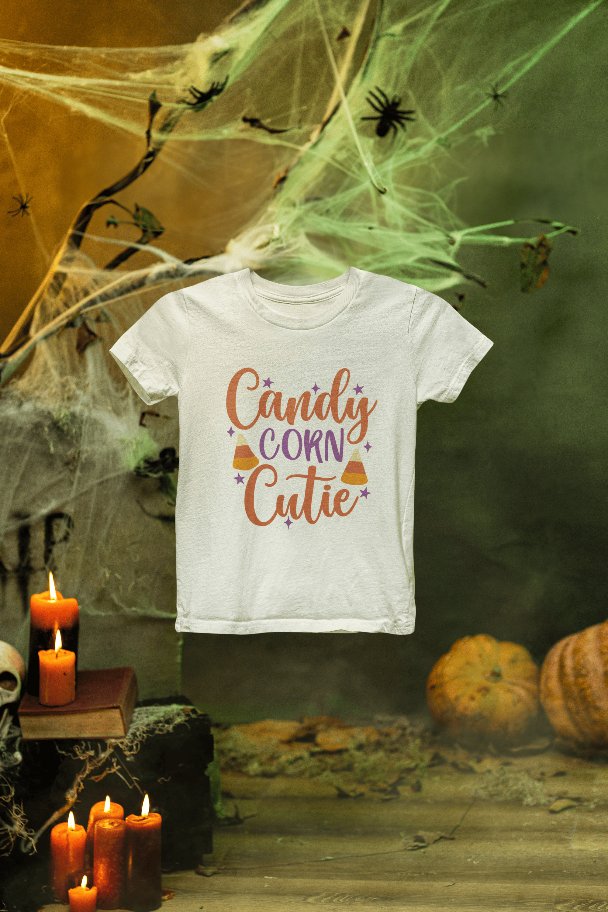 Kids Candy Corn Cutie Halloween Sweatshirt | Cute Autumn Jumper gift_idea unique_gift personalised_gift
