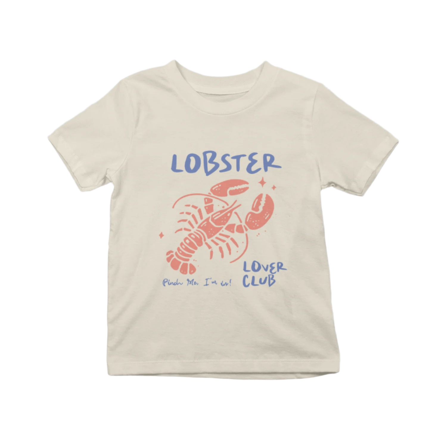 My Store Kids Clothing T-Shirt / 5-6 years Kids Lobster Lover Club T-Shirt | Cute Summer Graphic Tee