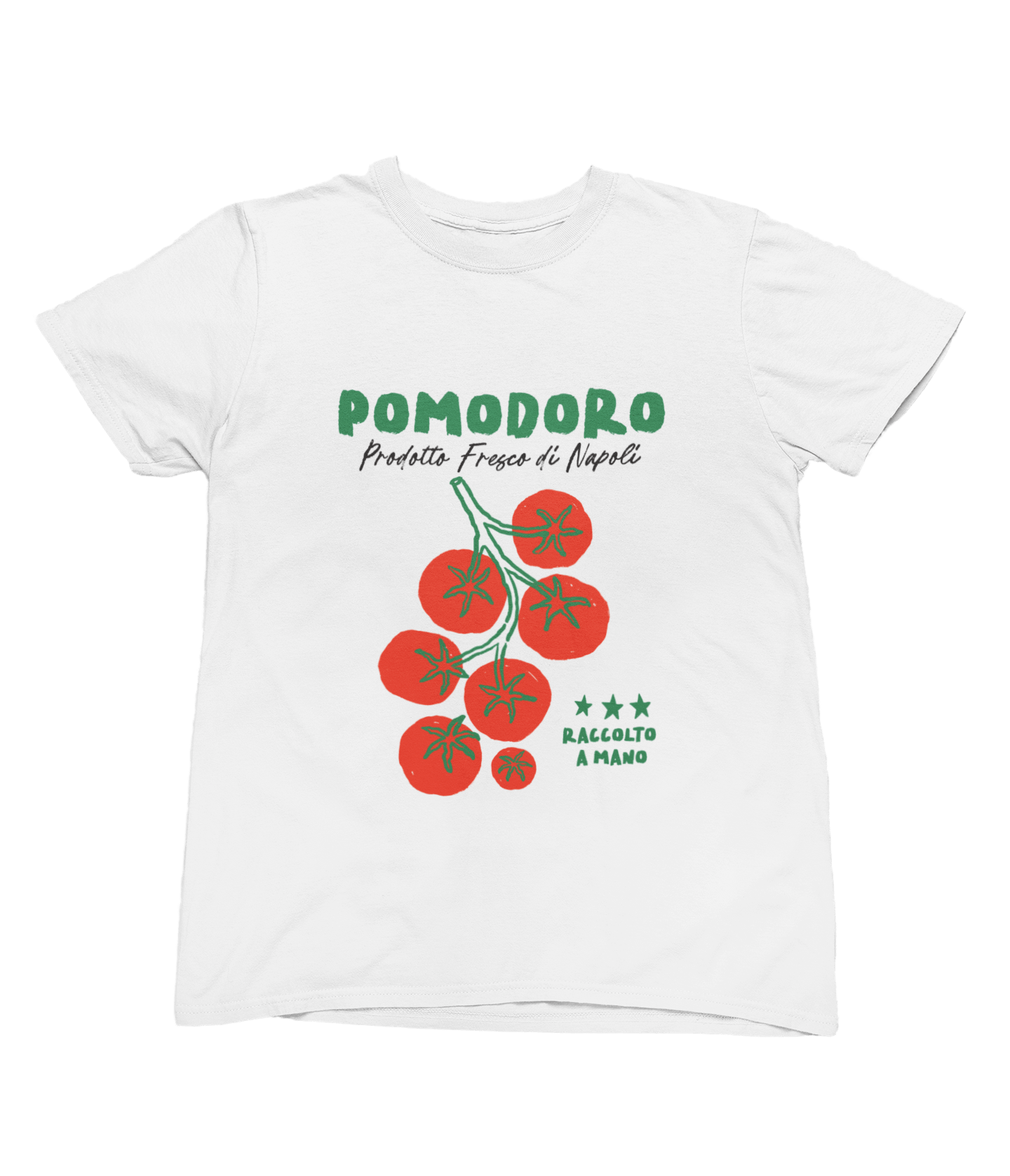 My Store Kids Clothing Kids Pomodoro T-Shirt & Shorts Set | Tomato Print Summer Outfit
